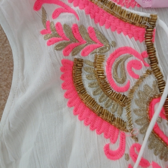 Women's LILLY PULITZER Nolia Maxi Beach  Lined Dress SIZE XS.   FL - Picture 7 of 14